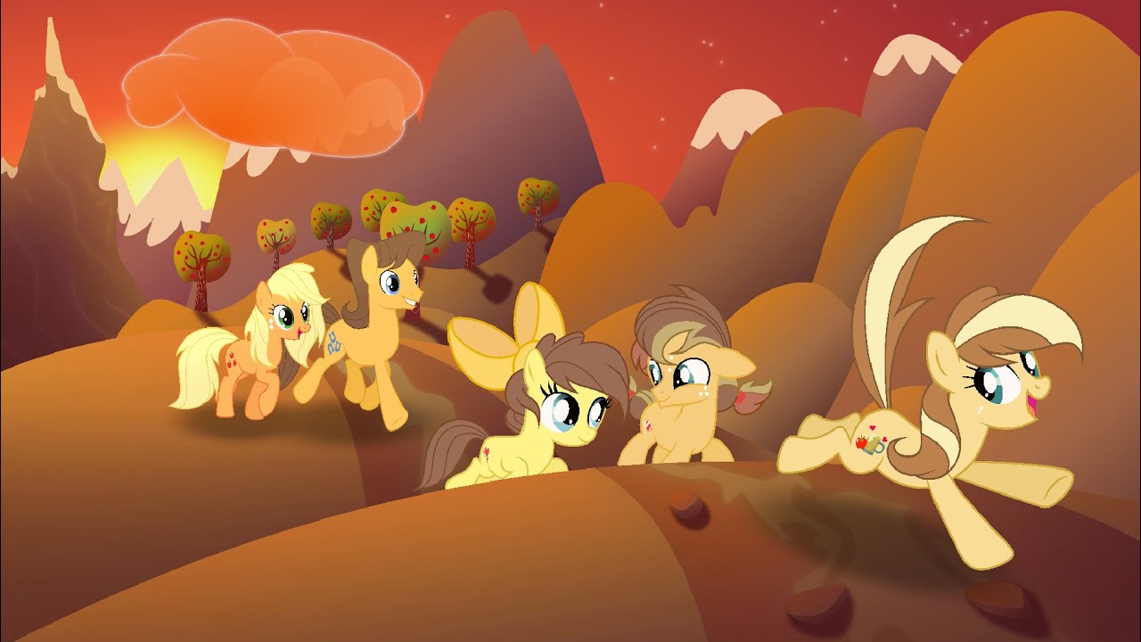 MLP [Next Gen] Apple Family ( SpeedPaint )