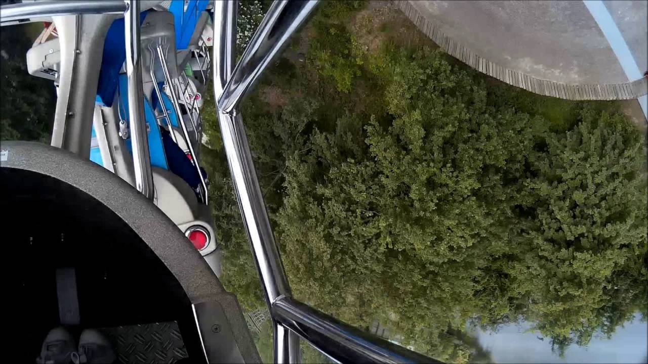 Walibi Holland - Onride -  G Force  - 2016