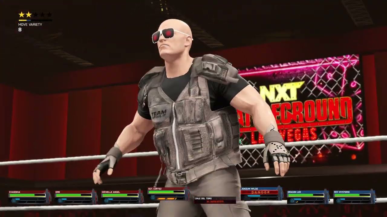 FinalSlam 2K25 - Team with Sgt. Cortez, Michelle Angel, Orb & Chandima