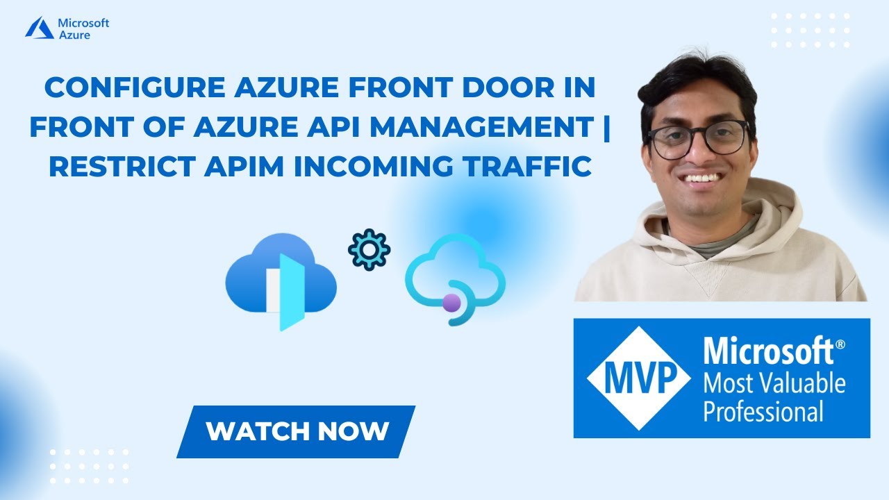 Настройка Azure Front Door перед службой управления API Azure | Ограничить входящий трафик APIM