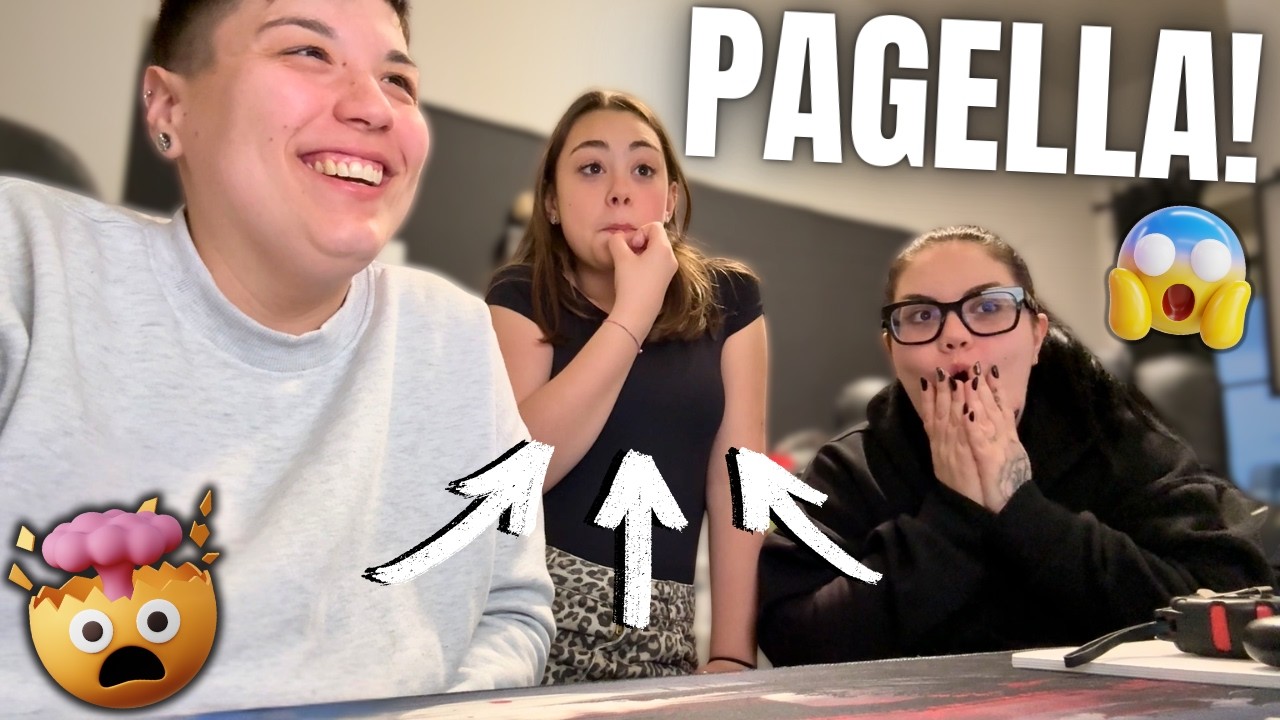 E' USCITA LA PAGELLA DI LARA! REAZIONE IN DIRETTA! / chiara paradisi