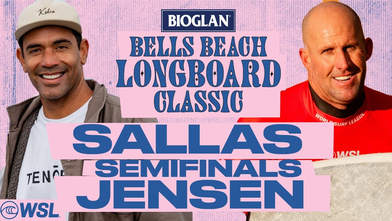 Kai Sallas vs Taylor Jensen | Bioglan Bells Beach Longboard Classic 2024 - Semifinals
