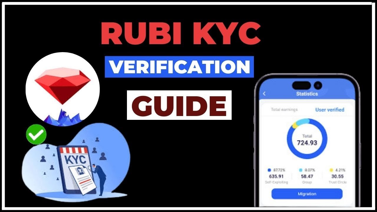 Rubi KYC Verification || How To Complete Rubi KYC Step By Step Guide || Rubi Coin Mining #rubicon