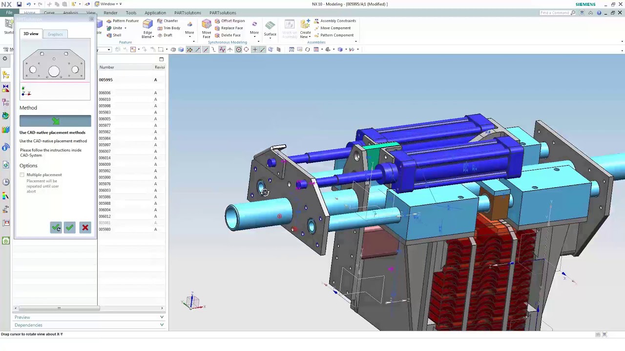 PARTsolutions Integration in Siemens PLM NX & Teamcenter