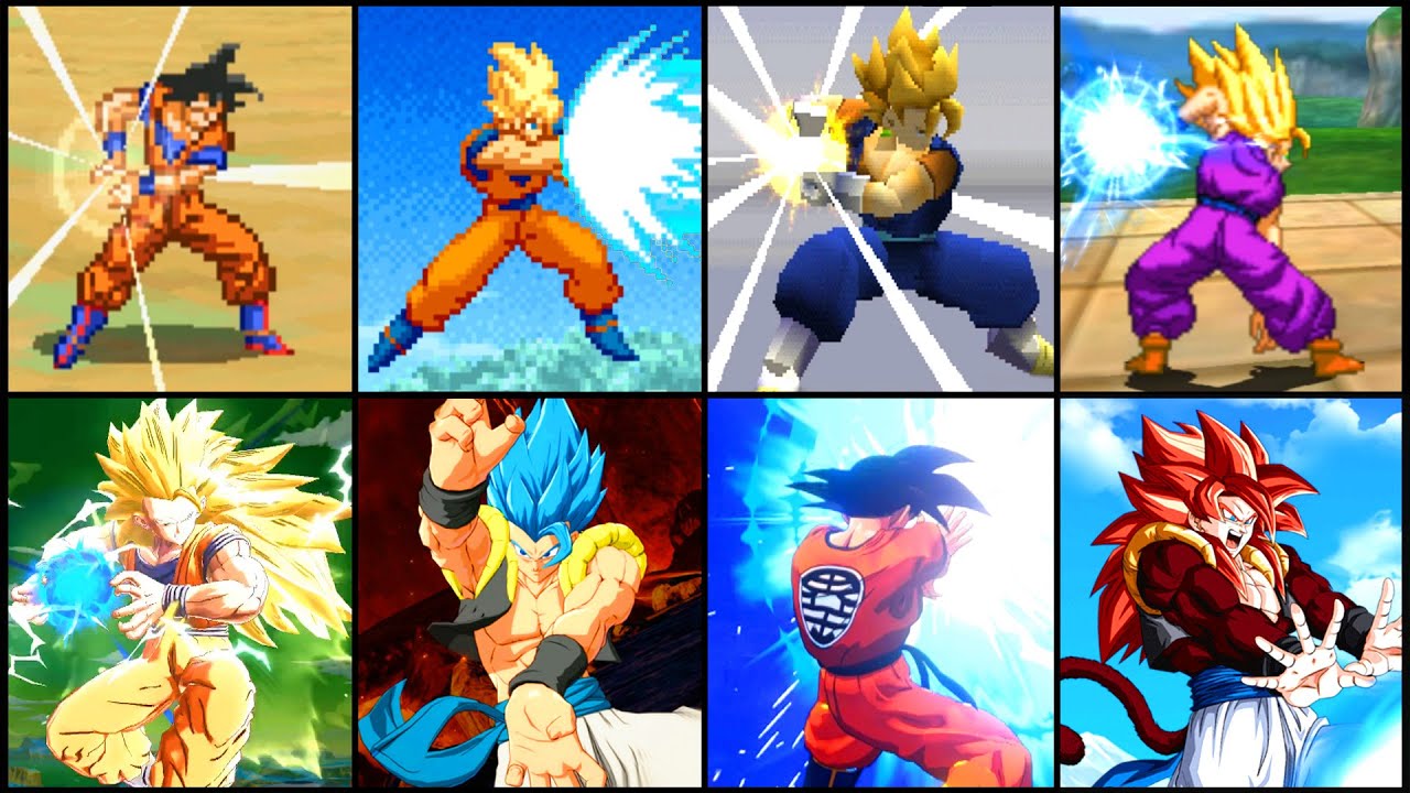 Evolution of Kamehameha (1993-2021) ドラゴンボール かめはめ波