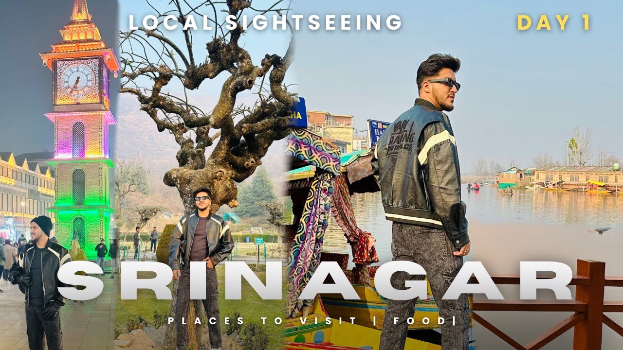 Srinagar Local Sightseeing || Must Visit places in Srinagar Kashmir Itinerary Day 1