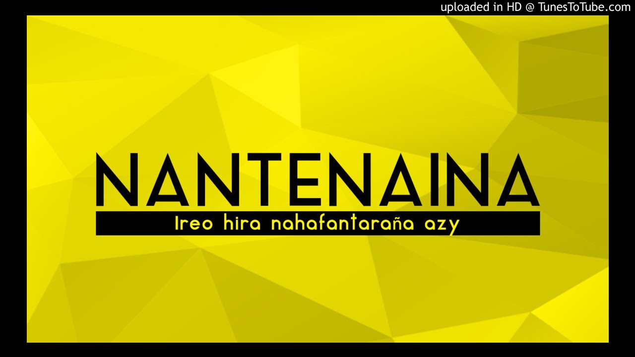 Nantenaina - Bonjour (Bazoro)