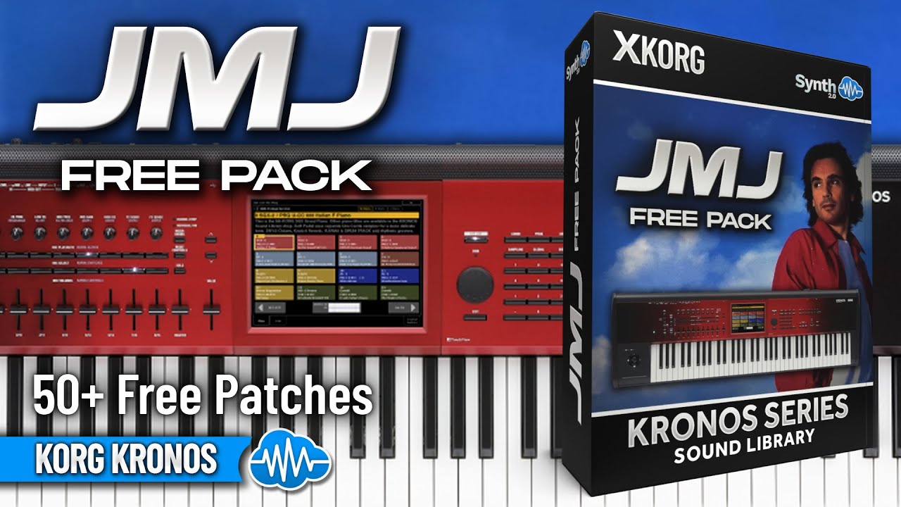 Серия KORG KRONOS ♫ Более 50 пользовательских звуков ► Бесплатный набор JMJ от Dan Stesco