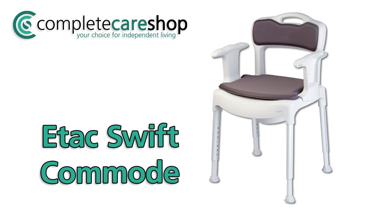 Swift 4-In-1 Shower Commode Chair - Award-Winning Design