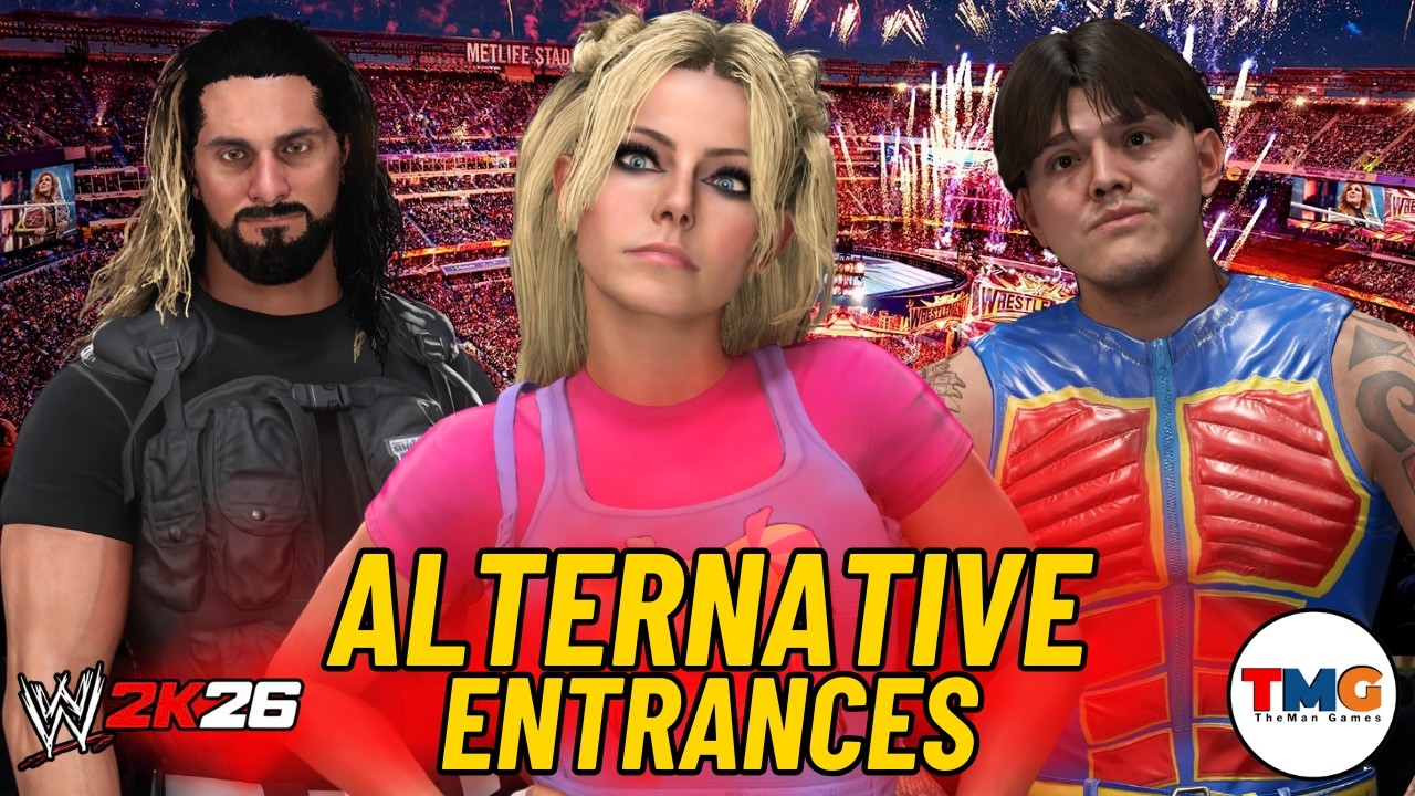 WWE 2K26 : Which Superstars Have Alternative Entrances