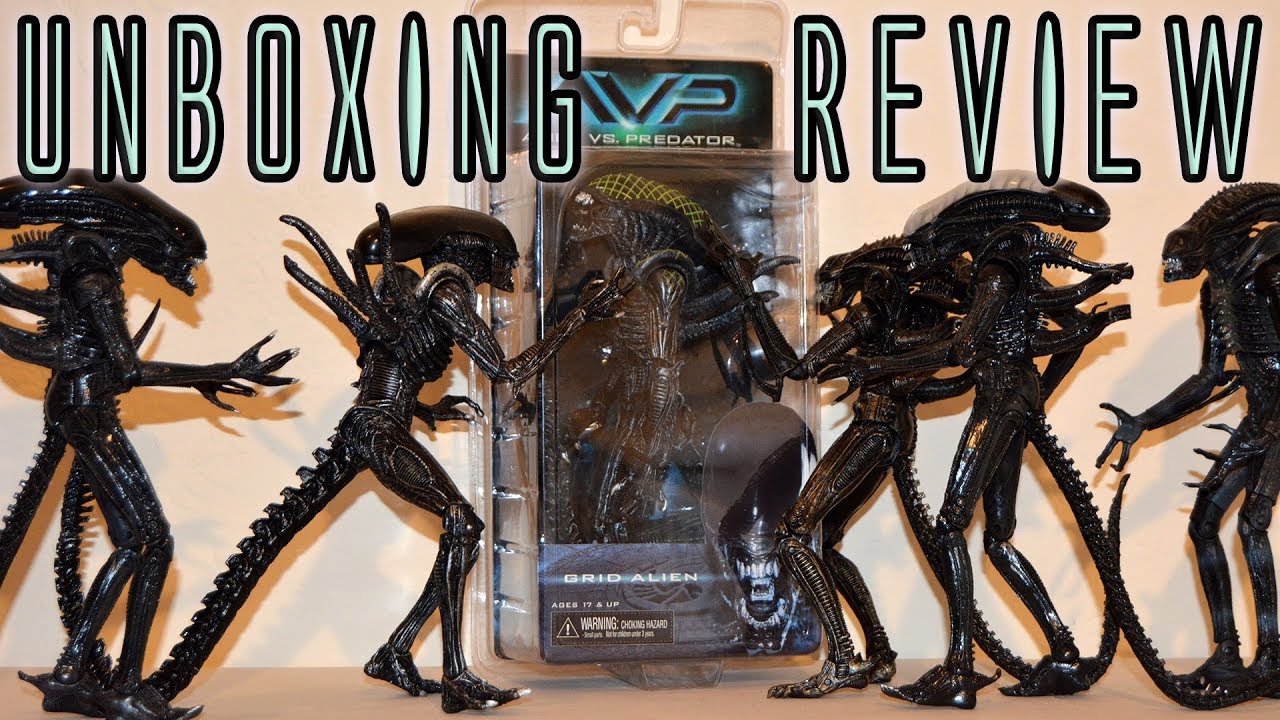 NECA Grid Alien Unboxing Review