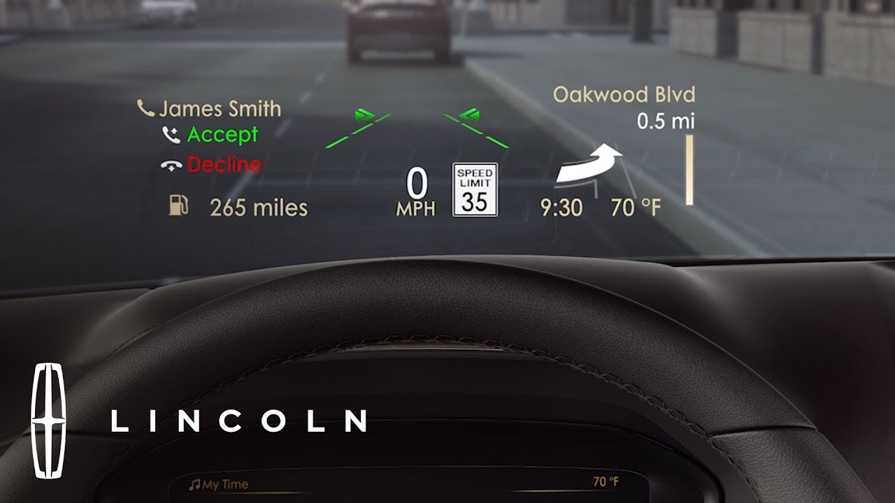 Using the Head-Up Display Feature to Assist with Hands-Free Features | How-To | Lincoln
