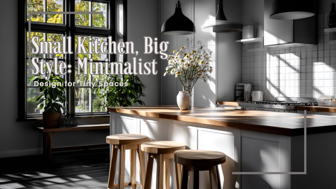 Small Kitchen Ideas: Transform Your Space with Minimalist Design Magic