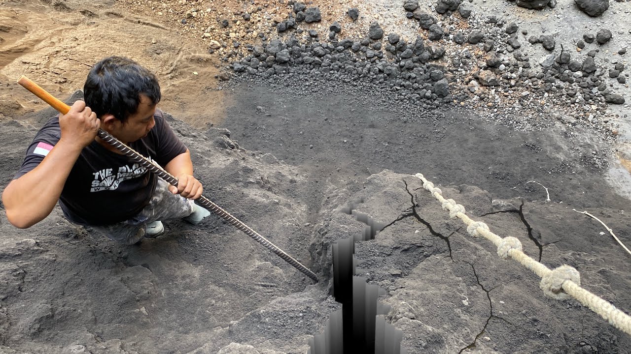Mining black volcano