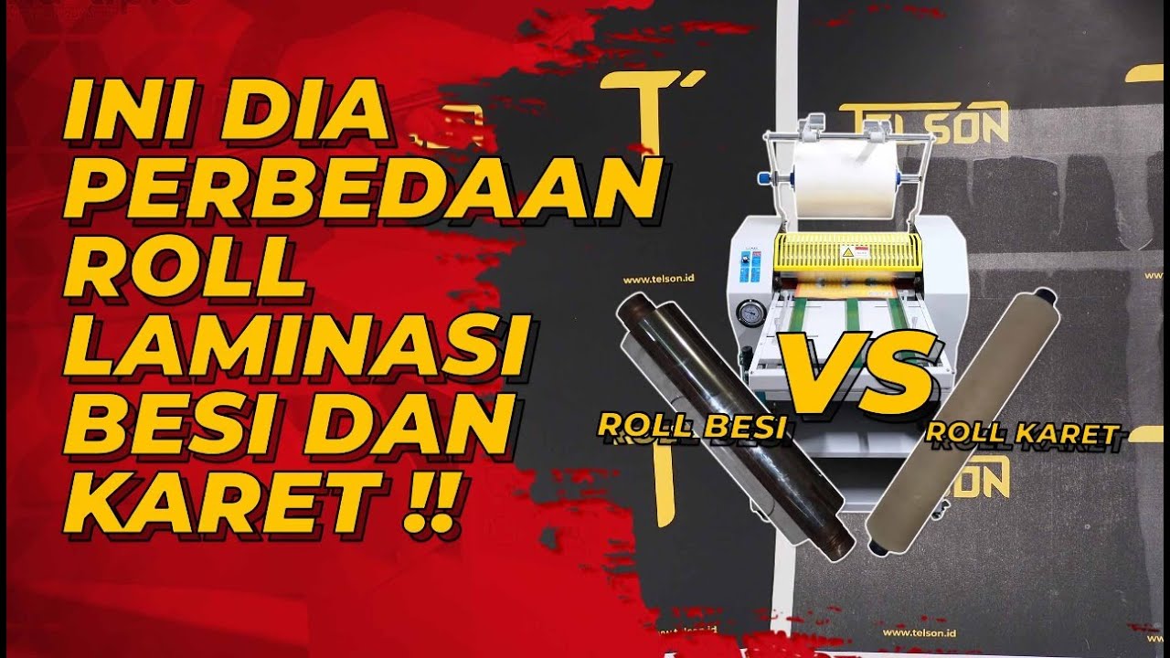 Masih Bingung Pilih Mesin Laminasi Dengan Roll Karet atau Roll Besi? Ini Jawabannya! - maxipro.co.id