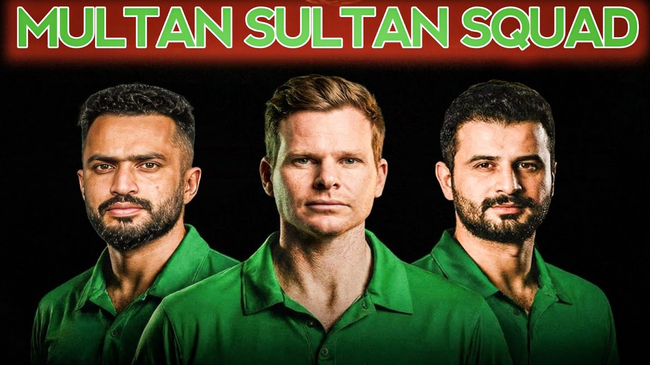 Multan Sultan full squad for Psl 2026 #multansultan #psl11 