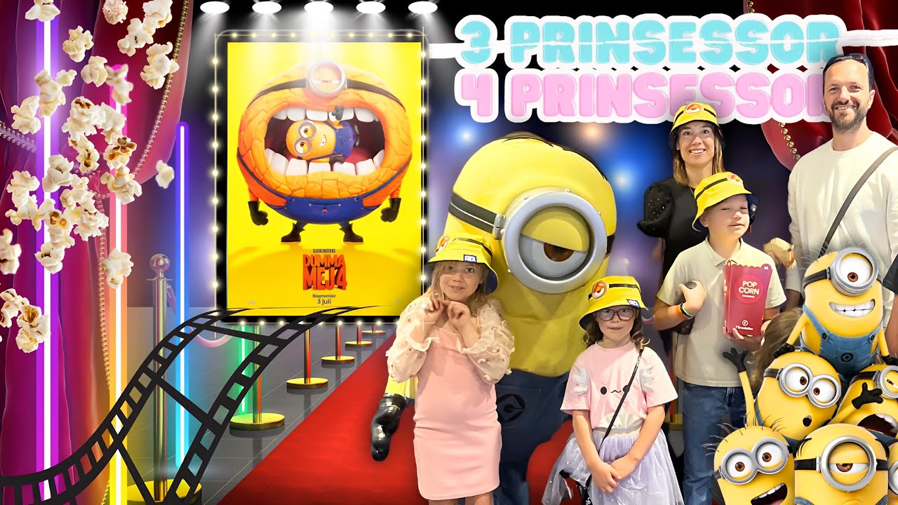 FILMPREMIÄR🎥 DUMMA MEJ 4🤩🍿Lo träffar sina idoler The swedish family😱