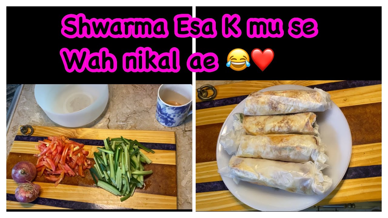Special Shawarma - Recipe By Merium Pervaiz !!