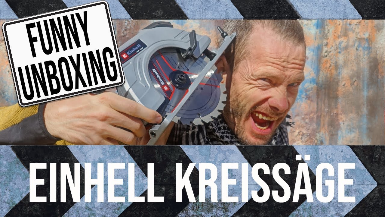 Einhell Akku-Handkreissäge TE-CS 18/190 Unboxing: Alle Infos und Features im Überblick!