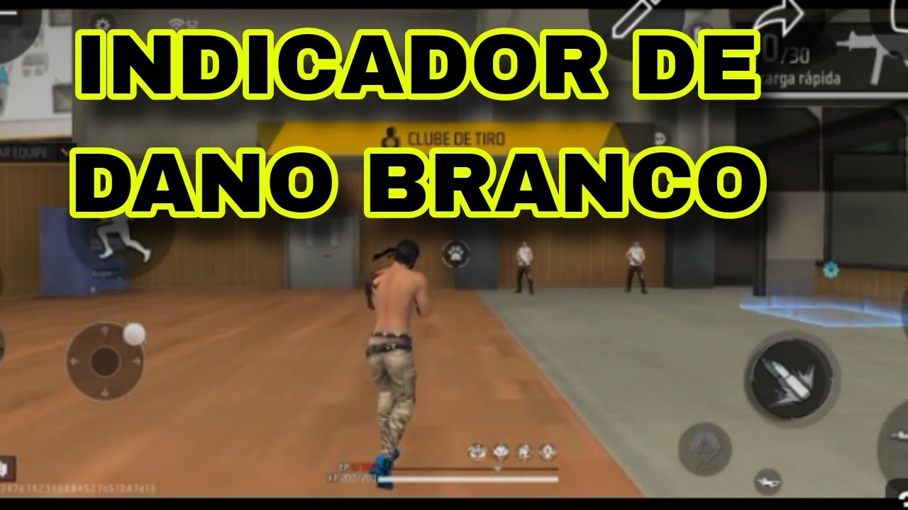 MELHOR CONFIGURAÇÃO INSANA DO FREE FIRE! COMO MUDAR A COR DO DANO NO FRRE FIRE!!