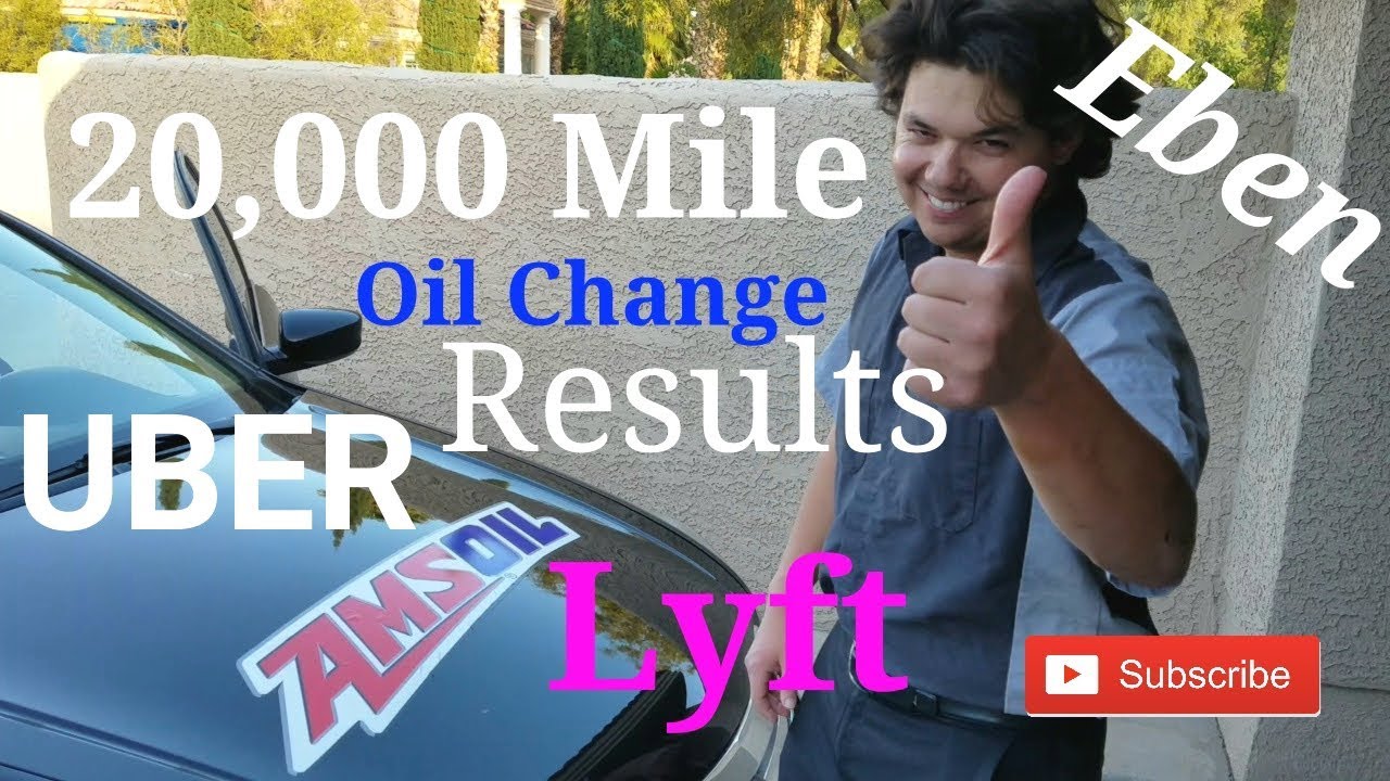 Анализ масла AMSOIL на пробеге 20 000 миль в автомобиле UBER LYFT Honda Accord