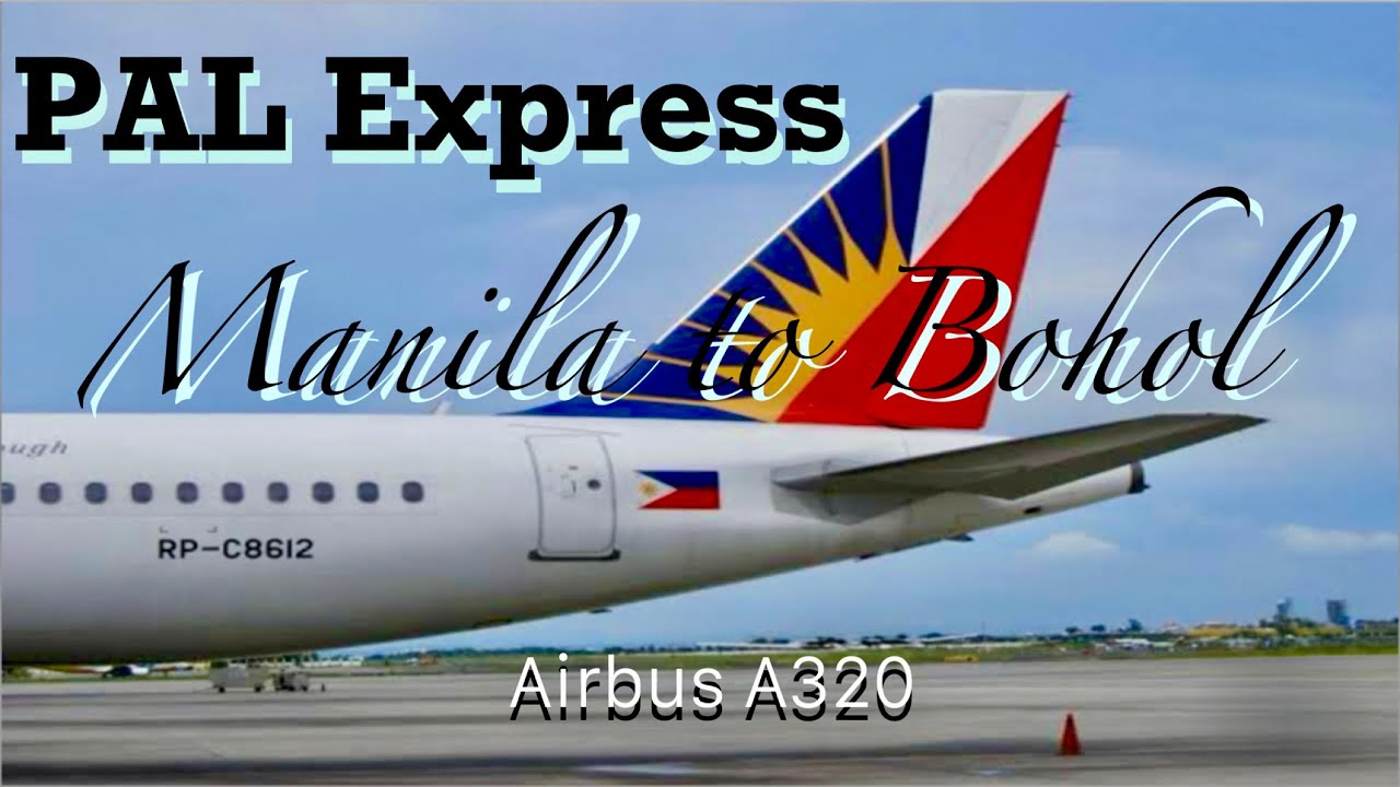 PAL Express Airbus A320 | Manila to Bohol Flight