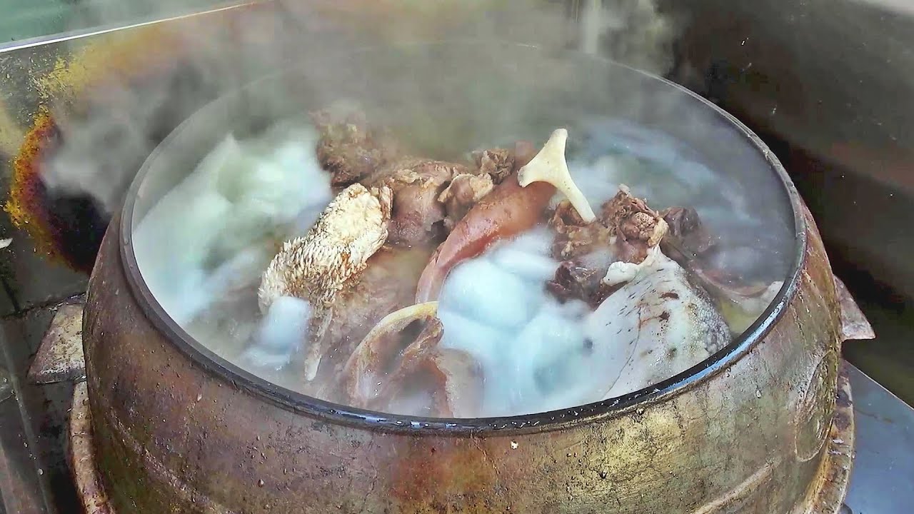 소머리국밥 부터 돼지머리국밥까지 모든과정 한방에 몰아보기/ korean Ox head rice soup & Pork head rice soup / koraen street food
