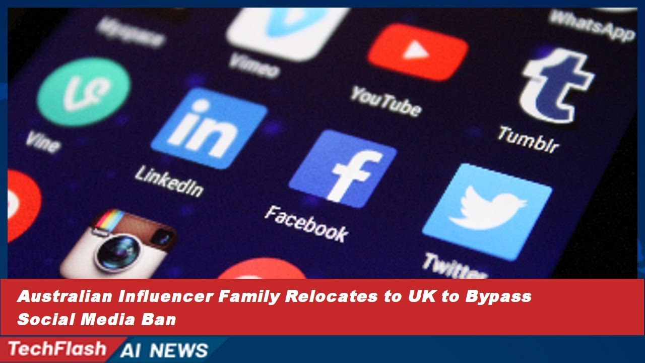 Australian Influencer Family Relocates to UK to Bypass Social Media Ban