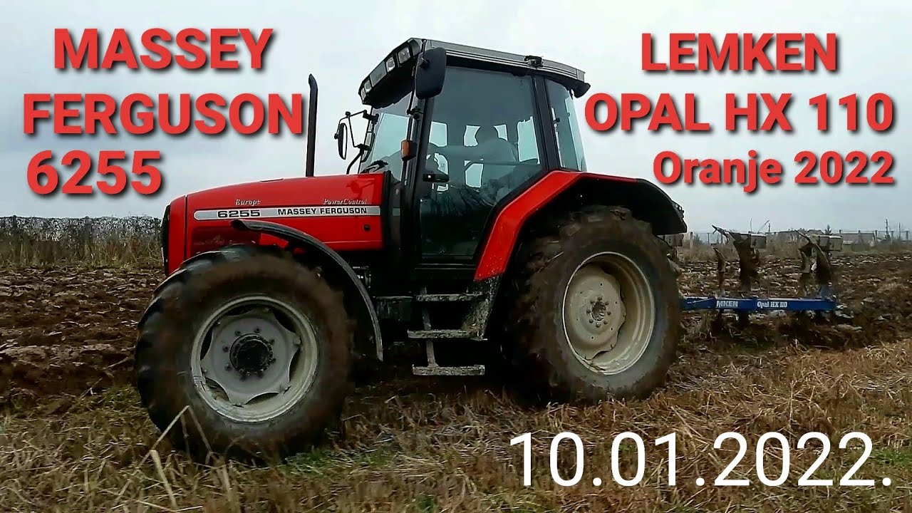 Oranje 2022 | Massey Ferguson 6255 i Lemken Opal 110 | plowing 2022