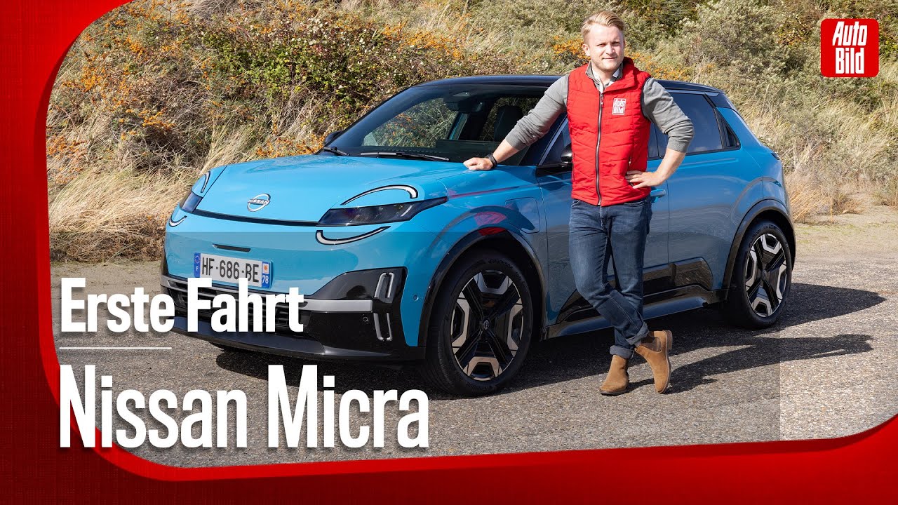 Als E-Auto wird der Micra zum flotten Flitzer | Erste Fahrt mit Jonas Uhlig