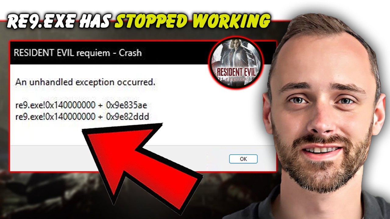 re9.exe Has Stopped Working? Fix Resident Evil Requiem (2026)