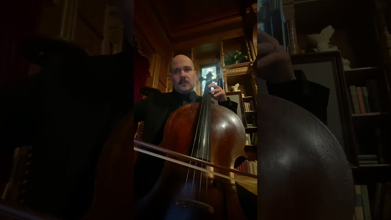 Discorporated. Original piece by me! Free sheet music at lewispatzner.com #cello #solocello