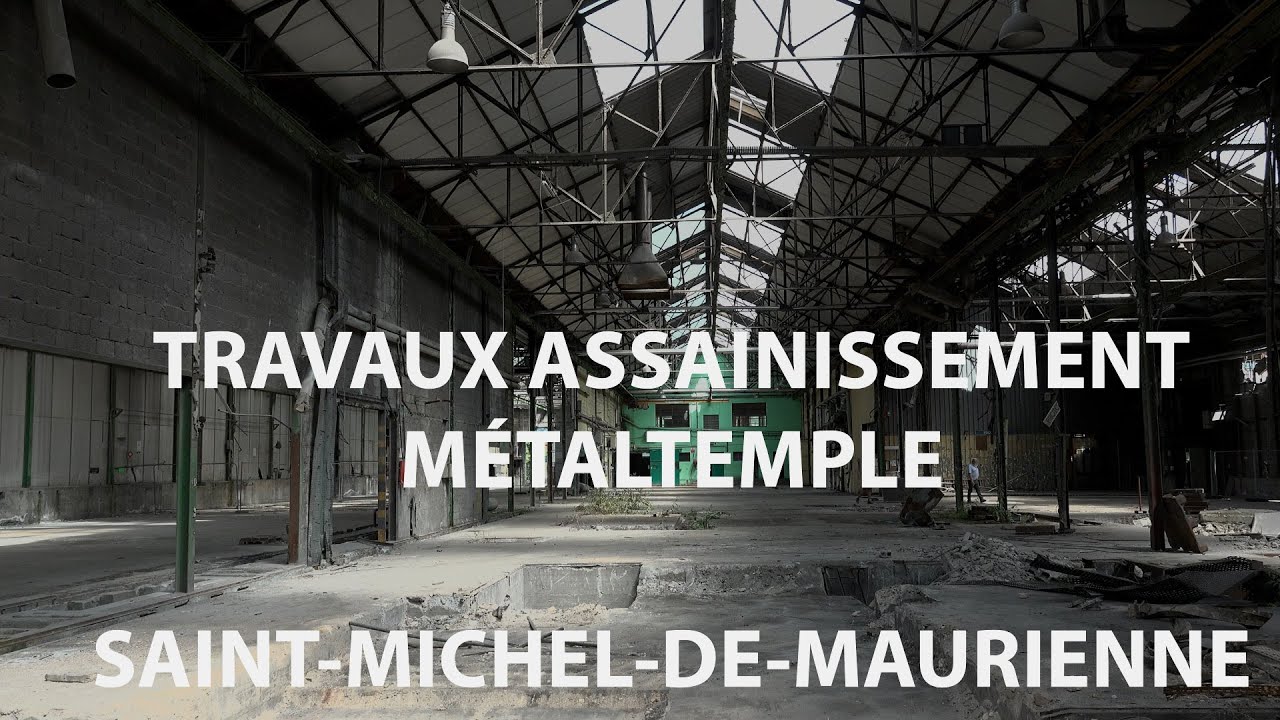Travaux assainissement MÉTALTEMPLE - Saint-Michel-de-Maurienne