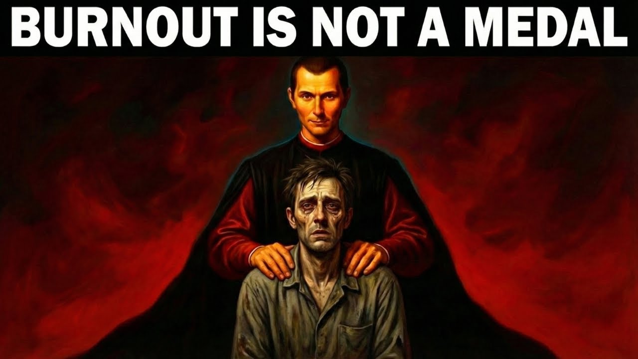 Your Burnout is Not a Medal of Honor; It is Your Resignation  | Machiavellian Strategy