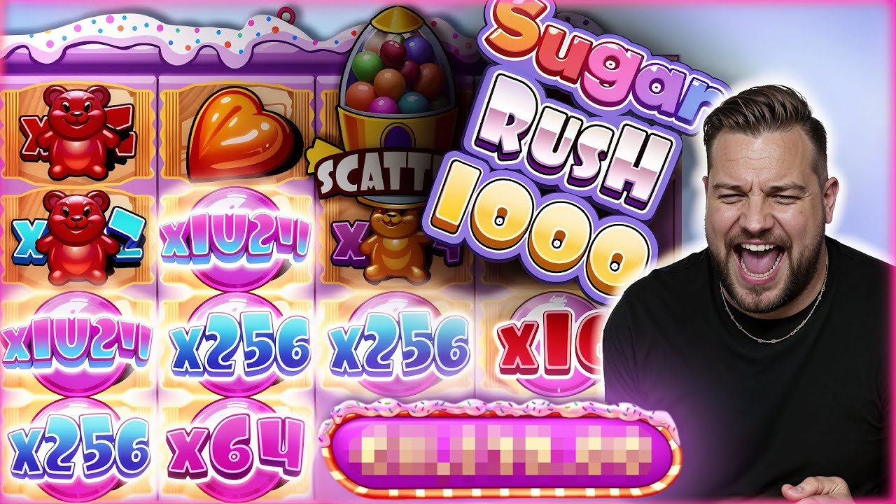 SUGAR RUSH 1000 eskaliert! Riesige Multiplikatoren & Mega-Gewinne!🧁💴| Casino Slot Stream Highlights