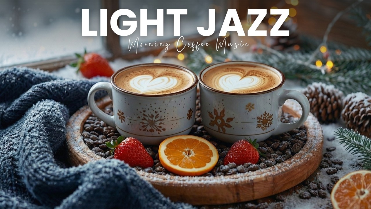 February Coffee Jazz ☕ Cozy Bossa Nova & Elegant Café Music for Calm Focus & Positive Vibes