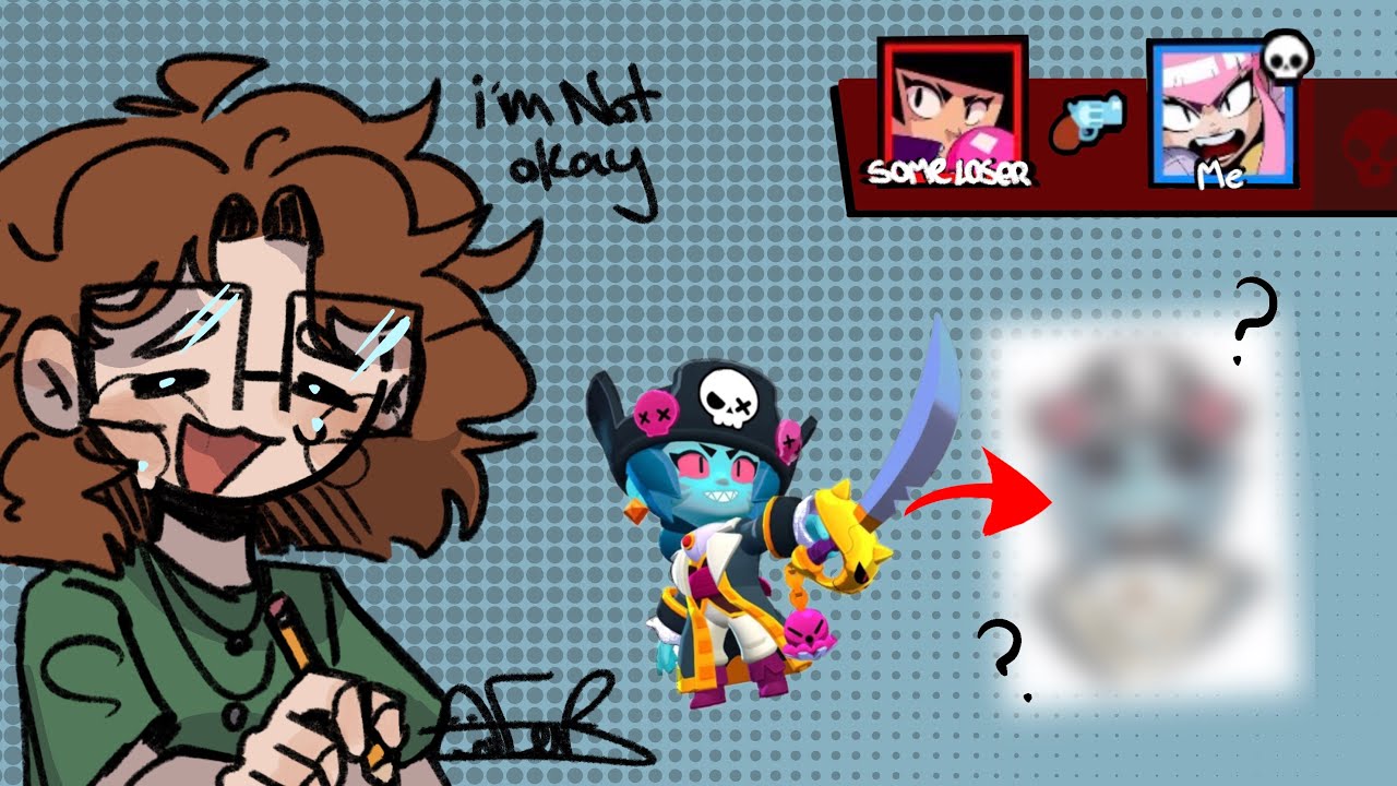 Brawl Stars, but if I die, I draw the person who killed me. (It goes horribly wrong)