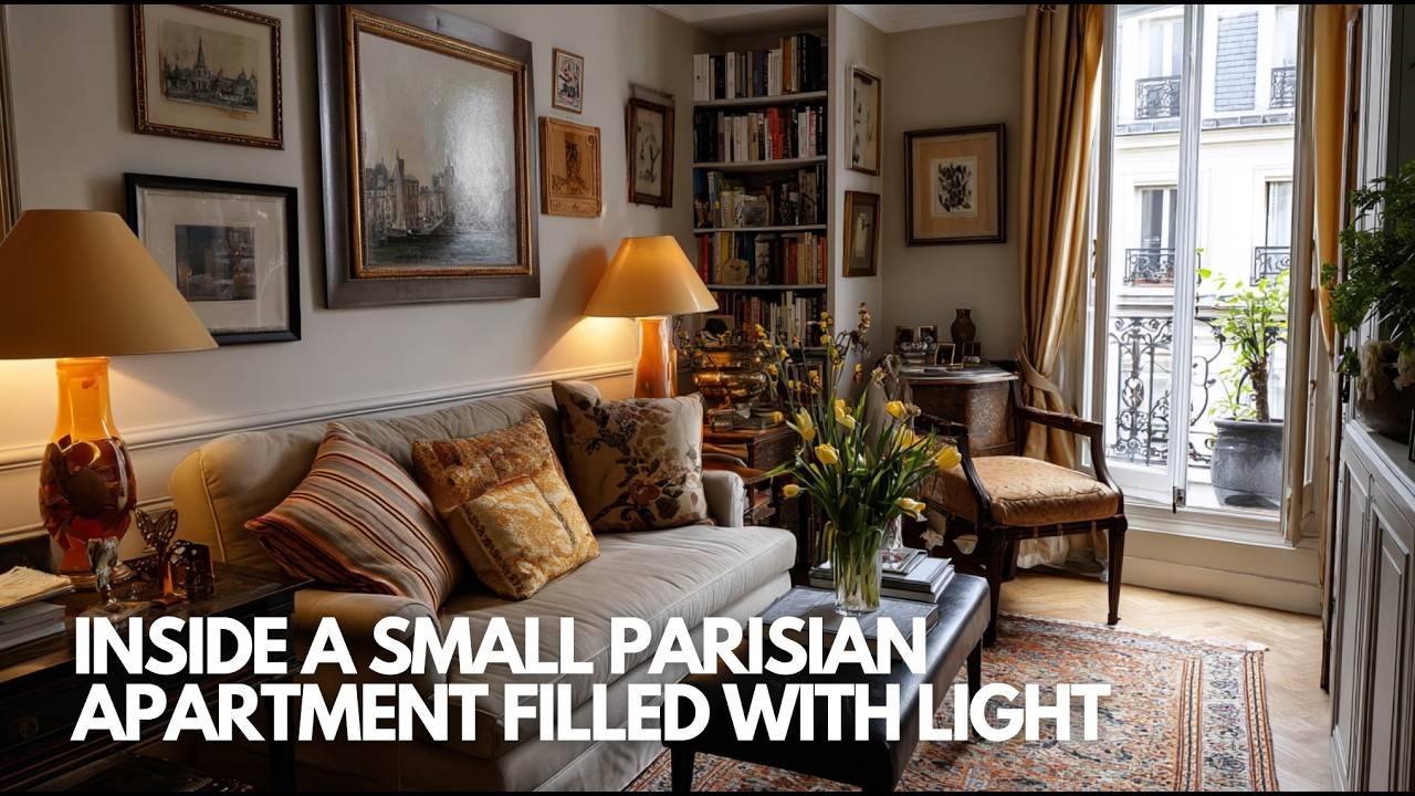 Inside a Small Parisian Apartment Filled with Light, Texture, and Classic Beauty
