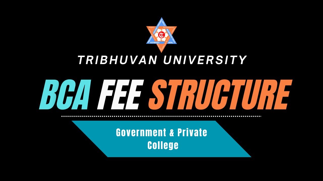 BCA Fee Structure in Government and Private College