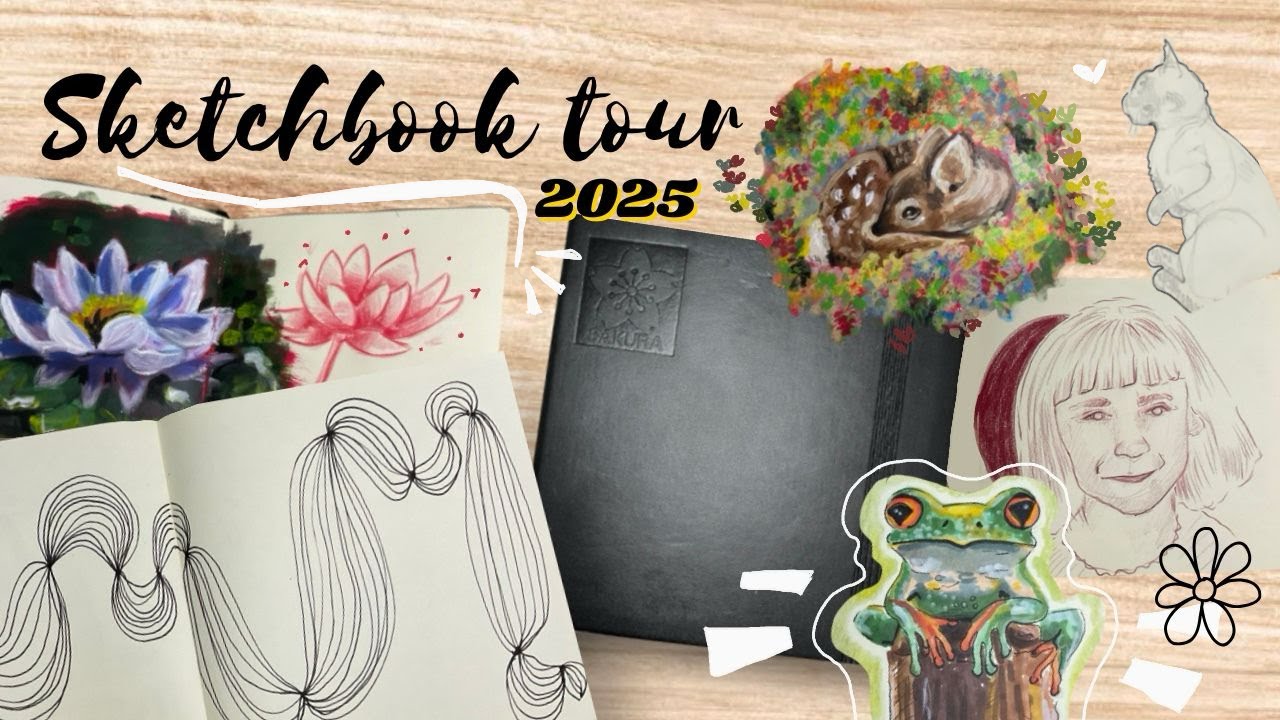 SKETCHBOOK TOUR☼🙈2025 (German/Deutsch)☼
