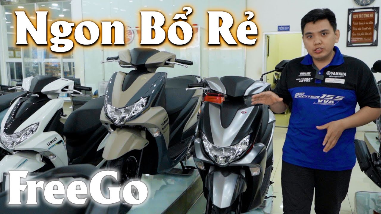 Phân khúc tay ga Ngon Bổ Rẻ ai qua được FreeGo ?