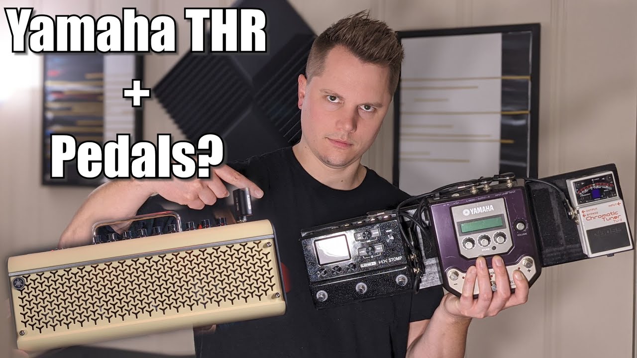 Хорошо ли звучит Yamaha THR30ii с педалями?