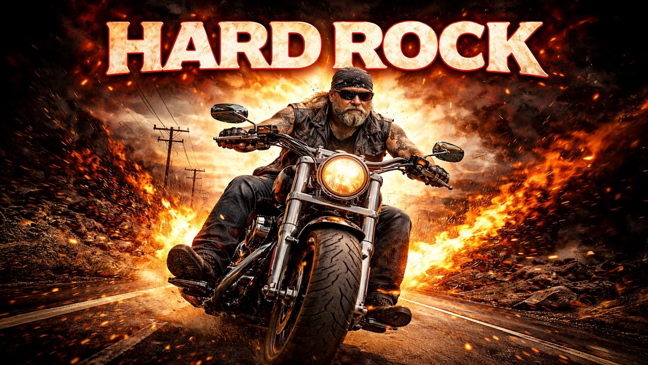 Hard Rock Biker Anthems 🔥 Old School Texas Rock | Raw, Dry & Road-Ready