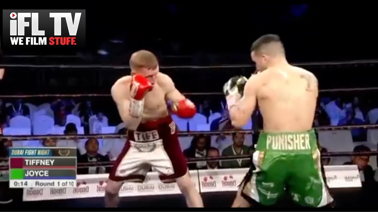 WHAT A SCRAP! REWATCH DAVIE OLIVER JOYCE v STEPHEN TIFFNEY IN A 'MTK FIGHT NIGHT' CLASSIC IN DUBAI