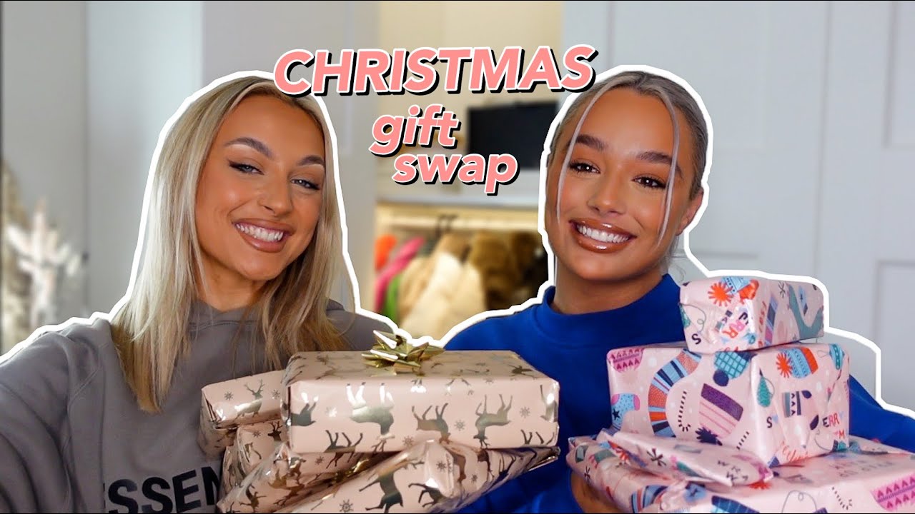 CHRISTMAS GIFT SWAP with MY BEST FRIEND | What My Best Friend Got Me For Christmas