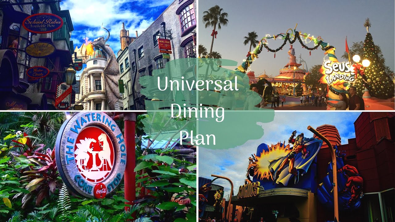 Universal Dining plan Review 2021 - Is It Worth it? price rules value
