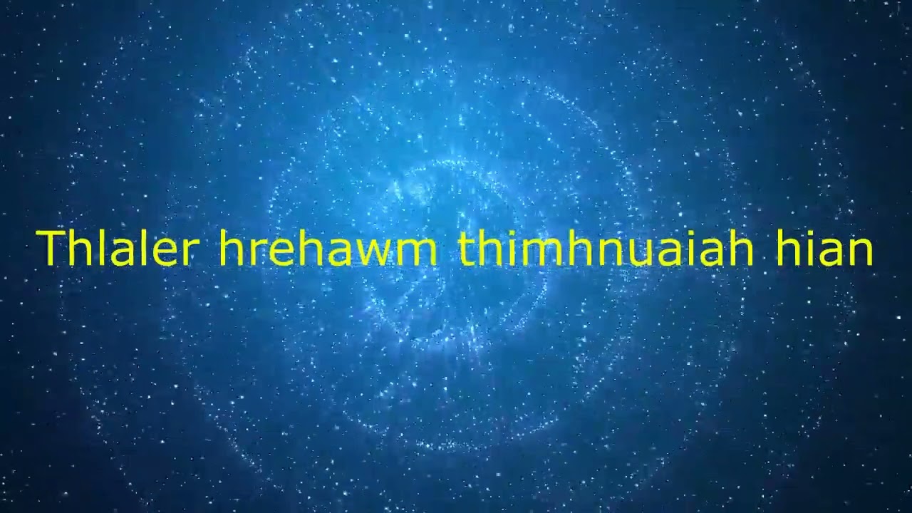 L Biakchhawni - Kanan lenkawl(Lyrics Video)