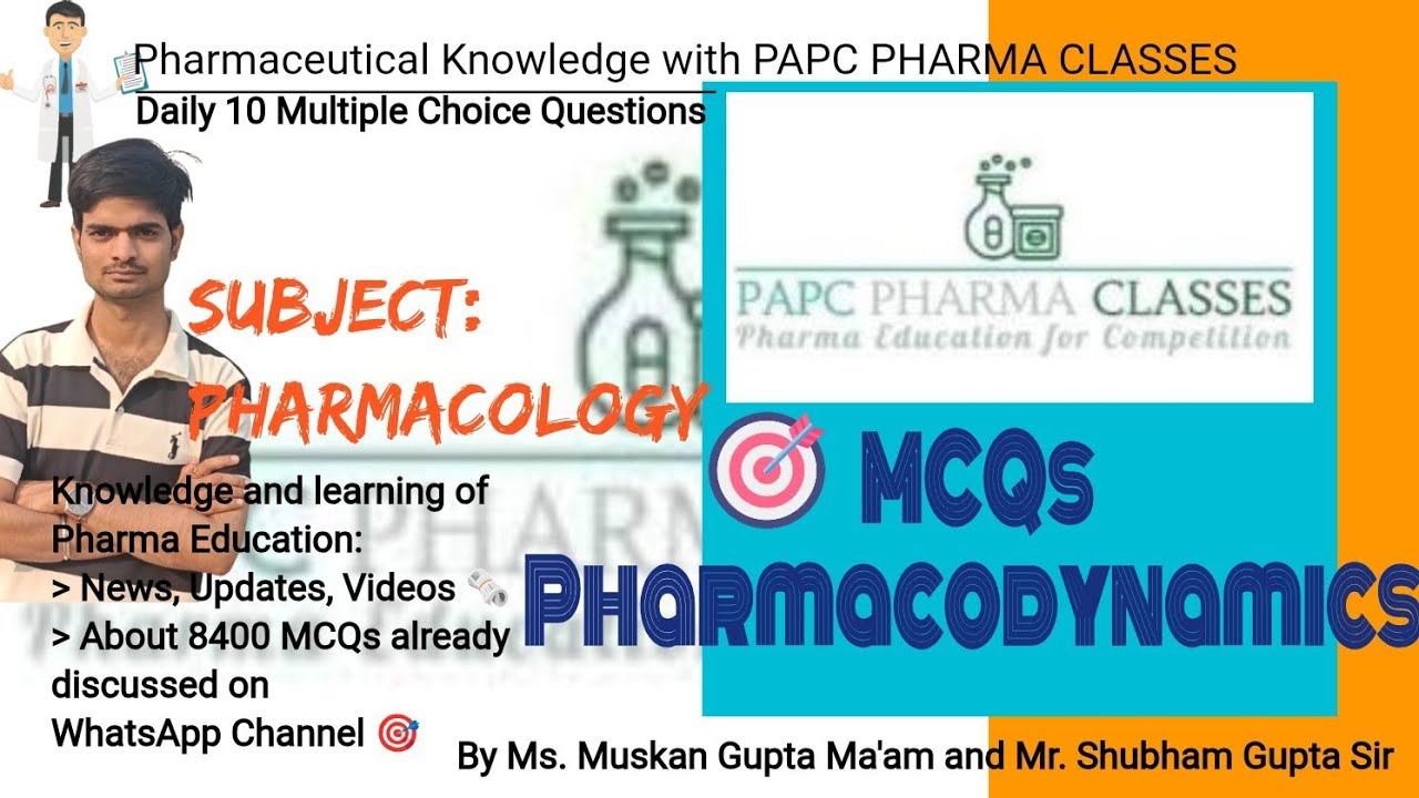 Pharmacodynamics MCQs 17 Feb 2026