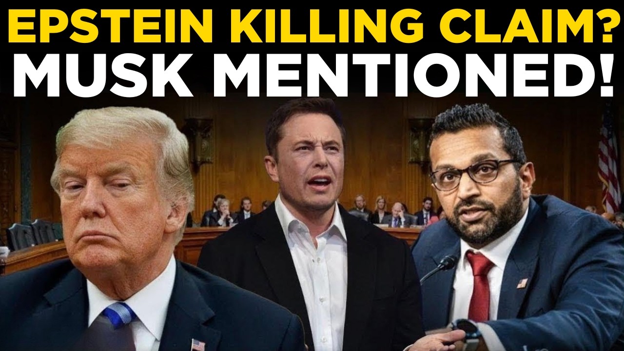 US NEWS LIVE | Kash Patel Stuns With Epstein Bombshell; Elon Musk Named in Documents?