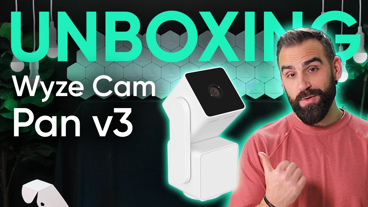 Распаковка Wyze Cam Pan v3
